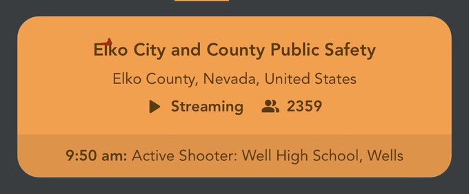 ELKO High School shooting today County nevada, Wells Active Shooter now