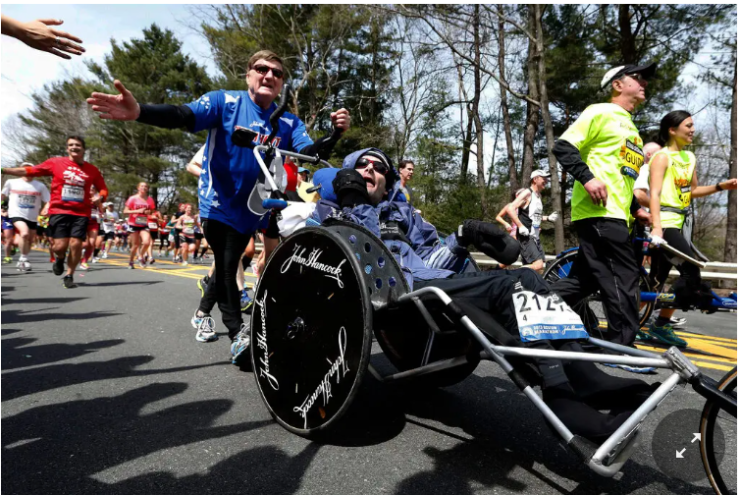 Rick Hoyt obituary and dead, Who Competed in Races With His Father