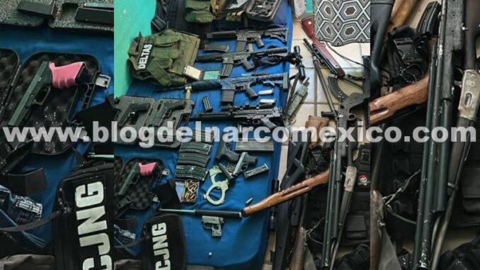 Revientan casa de seguridad del Cártel Jalisco Nueva Generación (CJNG) en Tlaquepaque, Jalisco