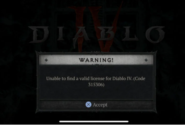 Diablo 4 unable to find valid license on reddit, diablo 4 code 315306