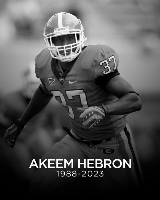 Akeem Hebron dead, Georgia Football will always be remembered obituary and dead