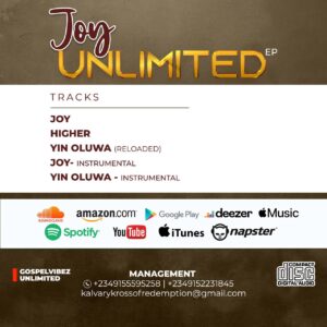 Kalvary Kross - Joy Unlimited EP