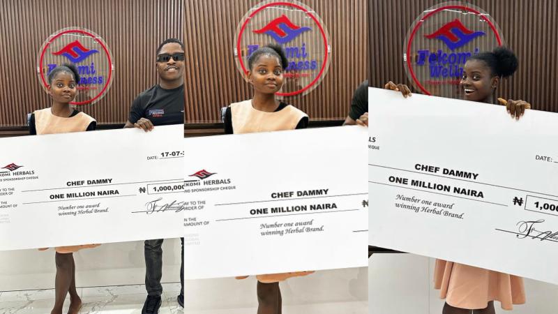 Chef Dammy bags 1 million ambassadorial deal amid criticism