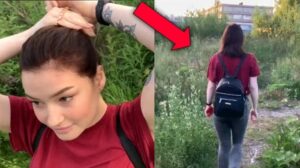 Olivia Moore Viral Video Baju Hitam Hiking On Twitter