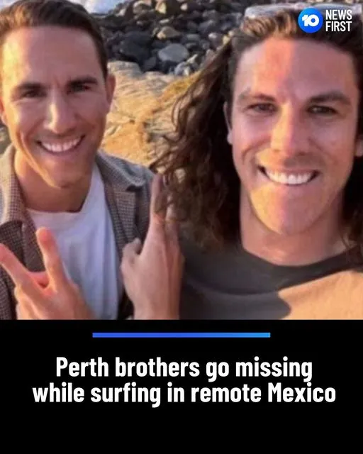 Australia, Oceania: Police in Search of Missing Brothers Callum and Jake Robinson During Surfing Trip in Mexico